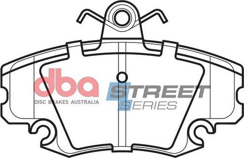 DBA Australia DB1711SS - Kit pastiglie freno, Freno a disco autozon.pro