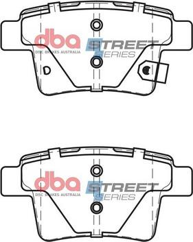 DBA Australia DB1713SS - Kit pastiglie freno, Freno a disco autozon.pro