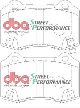 DBA Australia DB8805SP - Kit pastiglie freno per elevate prestazioni autozon.pro