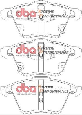 DBA Australia DB8304XP - Kit pastiglie freno per elevate prestazioni autozon.pro