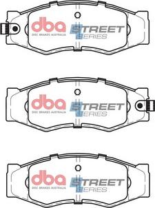 DBA Australia DB382SS - Kit pastiglie freno, Freno a disco autozon.pro