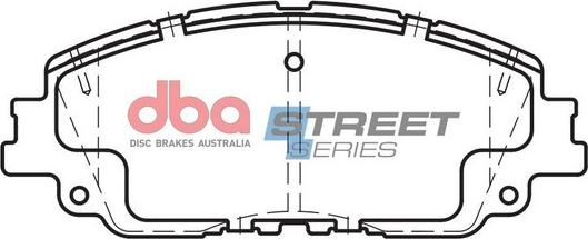 DBA Australia DB2449SS - Kit pastiglie freno, Freno a disco autozon.pro