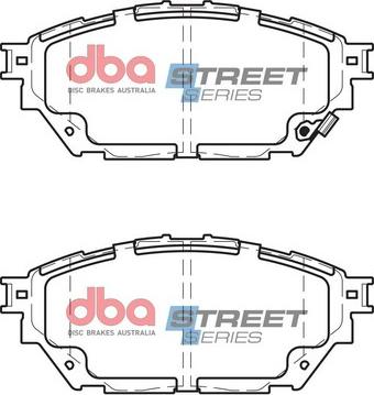 DBA Australia DB2423SS - Kit pastiglie freno, Freno a disco autozon.pro