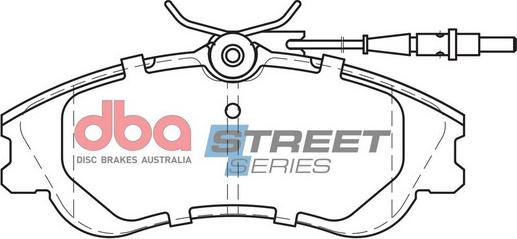 DBA Australia DB2015SS - Kit pastiglie freno, Freno a disco autozon.pro