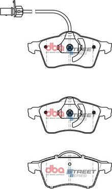 DBA Australia DB2031SS - Kit pastiglie freno, Freno a disco autozon.pro