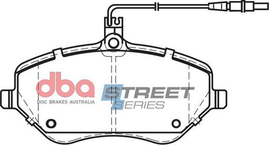 DBA Australia DB2024SS - Kit pastiglie freno, Freno a disco autozon.pro