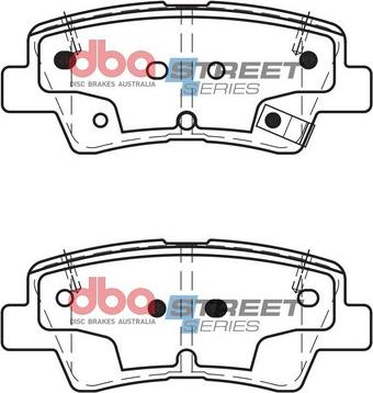 DBA Australia DB2076SSEV - Kit pastiglie freno, Freno a disco autozon.pro