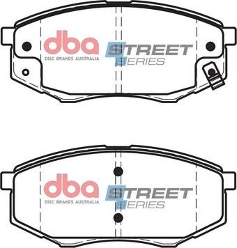 DBA Australia DB2072SS - Kit pastiglie freno, Freno a disco autozon.pro