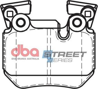 DBA Australia DB2196SS - Kit pastiglie freno, Freno a disco autozon.pro