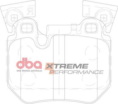 DBA Australia DB2196XP - Kit pastiglie freno per elevate prestazioni autozon.pro