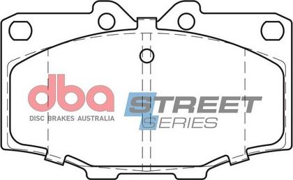 DBA Australia DB288SS - Kit pastiglie freno, Freno a disco autozon.pro