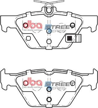 DBA Australia DB2398SS - Kit pastiglie freno, Freno a disco autozon.pro