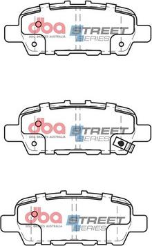 DBA Australia DB2340SSEV - Kit pastiglie freno, Freno a disco autozon.pro