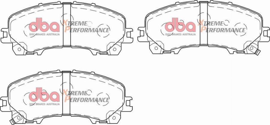 DBA Australia DB2341XP - Kit pastiglie freno, Freno a disco autozon.pro