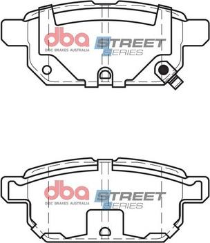 DBA Australia DB2364SS - Kit pastiglie freno, Freno a disco autozon.pro