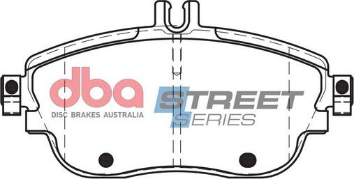 DBA Australia DB2315SS - Kit pastiglie freno, Freno a disco autozon.pro