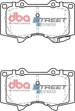 DBA Australia DB2380SS - Kit pastiglie freno, Freno a disco autozon.pro