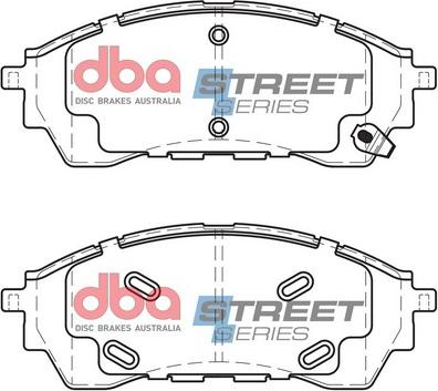 DBA Australia DB2379SS - Kit pastiglie freno, Freno a disco autozon.pro