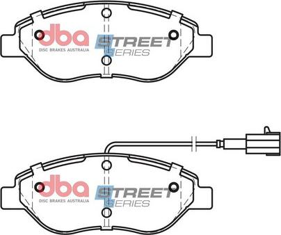 DBA Australia DB2247SS - Kit pastiglie freno, Freno a disco autozon.pro