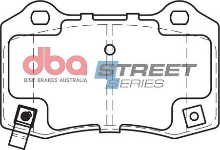 DBA Australia DB2260SS - Kit pastiglie freno, Freno a disco autozon.pro