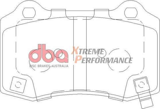 DBA Australia DB2260XP - Kit pastiglie freno per elevate prestazioni autozon.pro