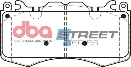 DBA Australia DB2204SS - Kit pastiglie freno, Freno a disco autozon.pro