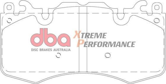 DBA Australia DB2204XP - Kit pastiglie freno per elevate prestazioni autozon.pro