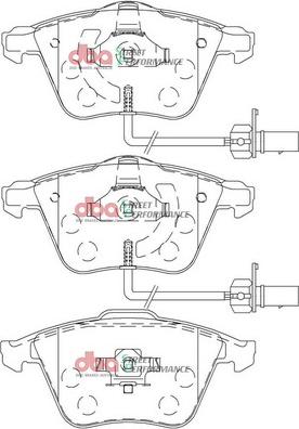 DBA Australia DB2210SP - Kit pastiglie freno per elevate prestazioni autozon.pro