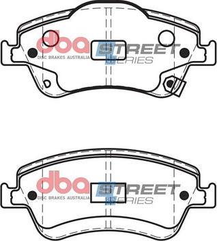 DBA Australia DB2230SS - Kit pastiglie freno, Freno a disco autozon.pro