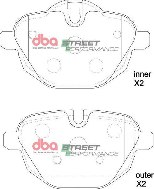 DBA Australia DB2225SP - Kit pastiglie freno, Freno a disco autozon.pro