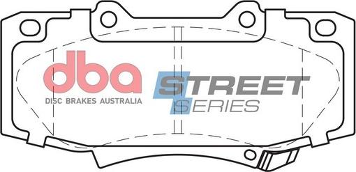 DBA Australia DB2221SS - Kit pastiglie freno, Freno a disco autozon.pro