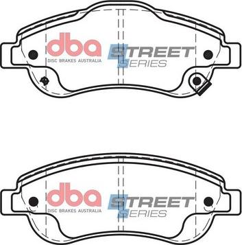 DBA Australia DB2271SS - Kit pastiglie freno, Freno a disco autozon.pro