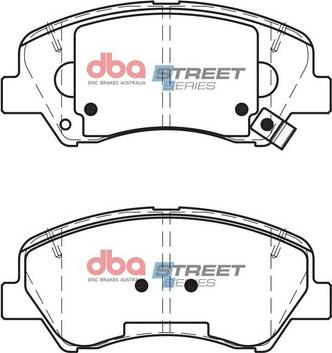 DBA Australia DB2272SS - Kit pastiglie freno, Freno a disco autozon.pro