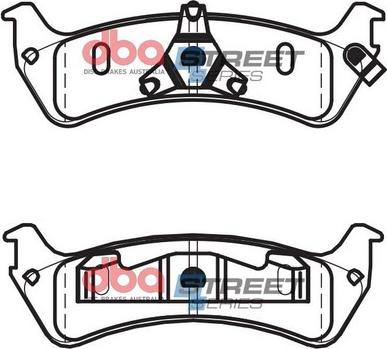 DBA Australia DB7545ASS - Kit pastiglie freno, Freno a disco autozon.pro