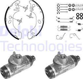 Delphi 958 - Kit ganasce freno autozon.pro