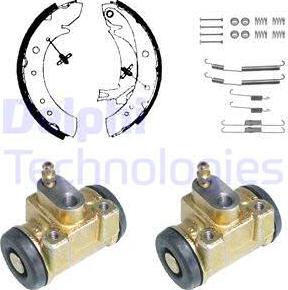 Delphi 902 - Kit ganasce freno autozon.pro