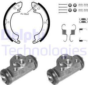 Delphi 970 - Kit ganasce freno autozon.pro