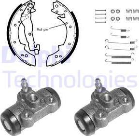 Delphi 632 - Kit ganasce freno autozon.pro