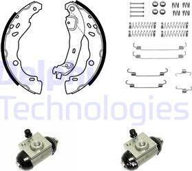 Delphi 1088 - Kit ganasce freno autozon.pro