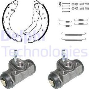 Delphi 856 - Kit ganasce freno autozon.pro