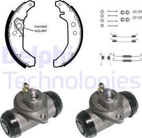 Delphi 824 - Kit ganasce freno autozon.pro