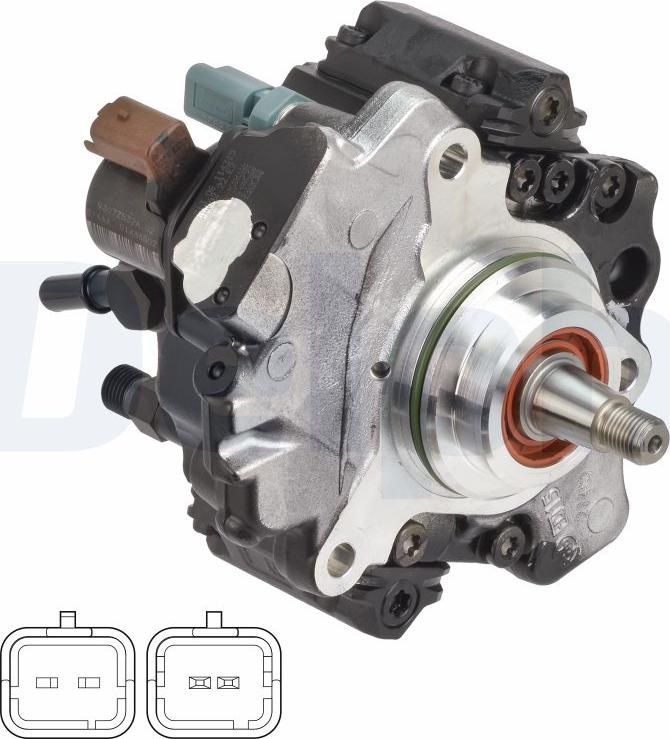 Delphi 28568252-12B1 - Pompa ad alta pressione autozon.pro