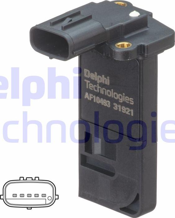 Delphi AF10493-12B1 - Debimetro autozon.pro