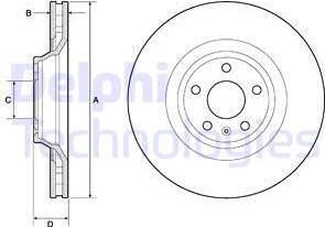 Delphi BG9955 - Discofreno autozon.pro