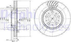 Delphi BG9514C - Discofreno autozon.pro