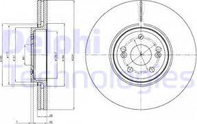 Delphi BG9687 - Discofreno autozon.pro