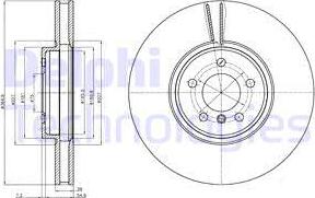 Delphi BG9092C - Discofreno autozon.pro