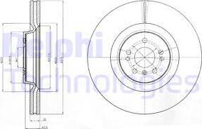 Delphi BG9060C-18B1 - Discofreno autozon.pro