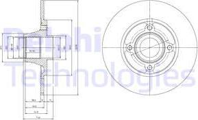 Delphi BG9033RSC - Discofreno autozon.pro