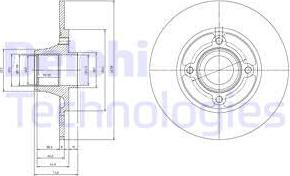 Delphi BG9033RS - Discofreno autozon.pro